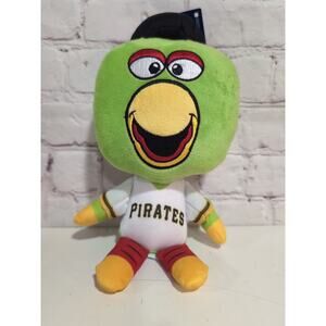 Pittsburgh Pirates MLB 10" Big Head Pirate Parrot Plush FOCO NWT
